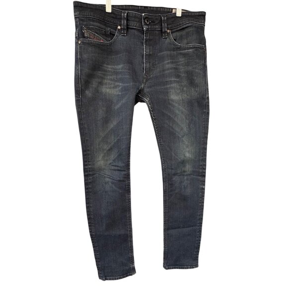 DIESEL THAVAR WASH 06671 Men Jeans Size W32 L32 Slim Skinny Stretch - Picture 1 of 14